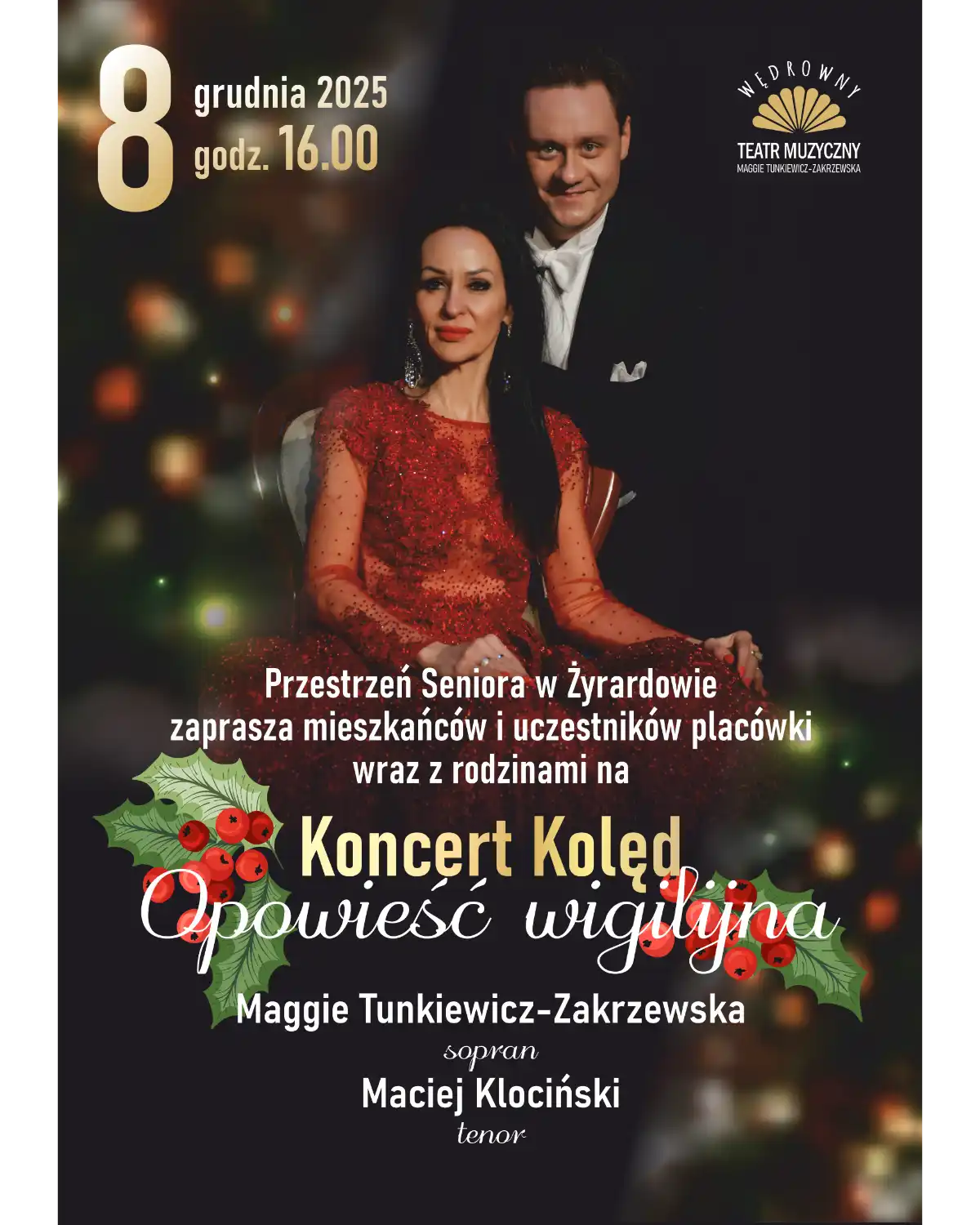 Zapraszamy na Koncert Kolęd „Opowieść wigiljna”.